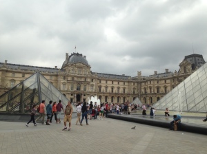 Pyramids Inside the Louvre