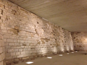 Basement of the Louvre